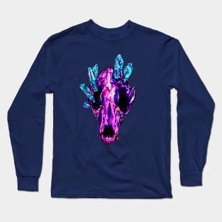 Crystal Skull - Witchy Vibes Long Sleeve T-Shirt